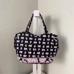 Vera bradley pink Elephant EUC